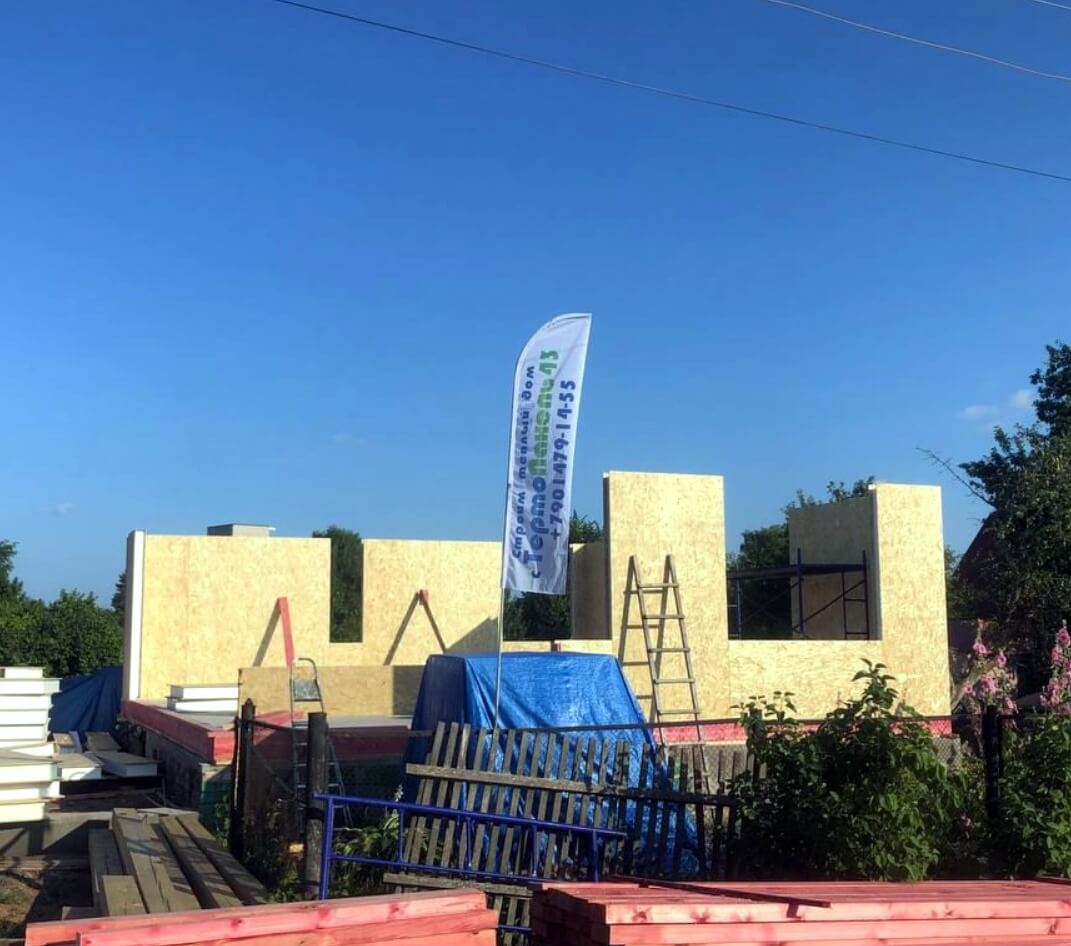 строим дом из сип киров