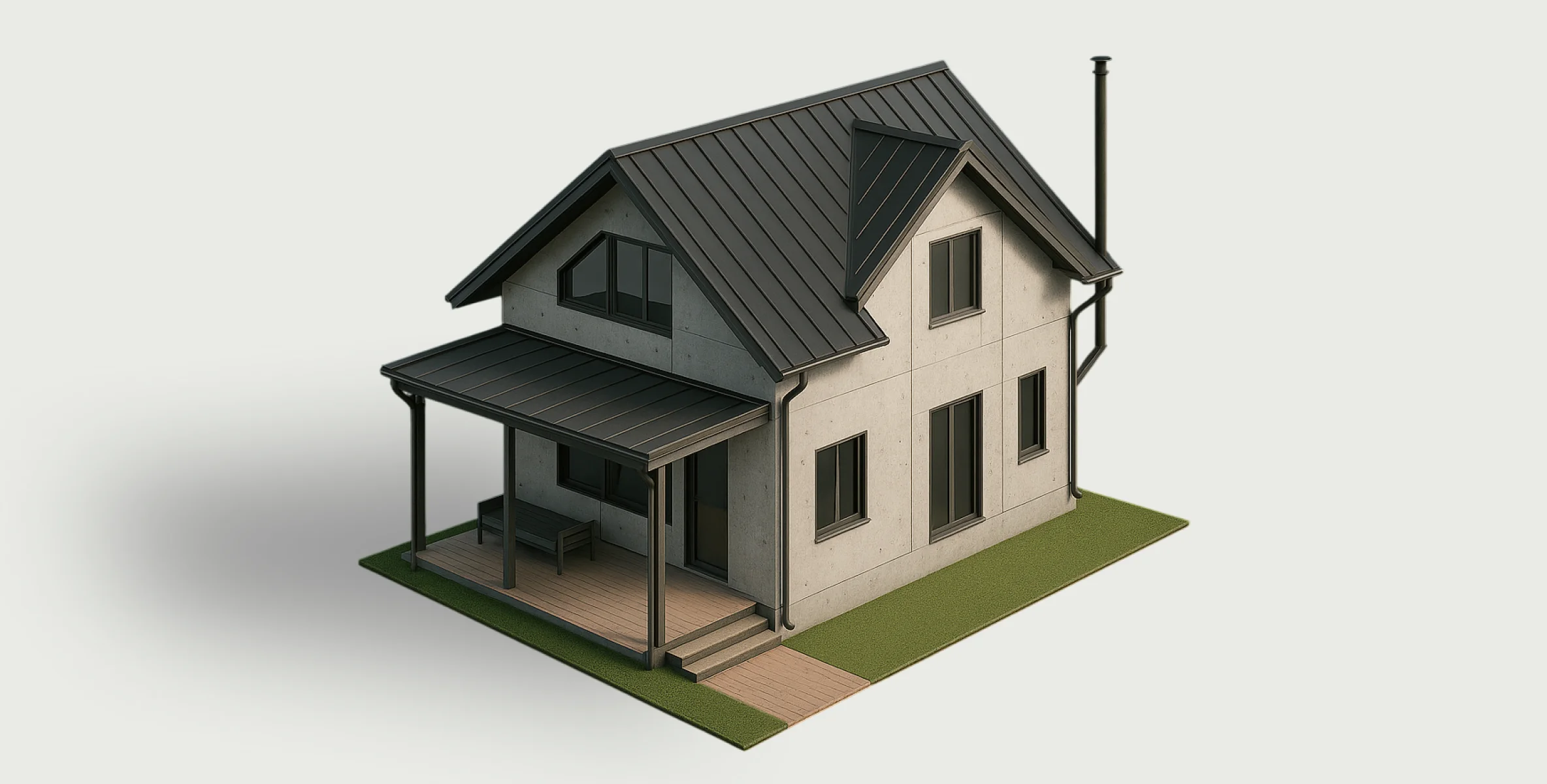 Строительство домов из ЖБ-панелей